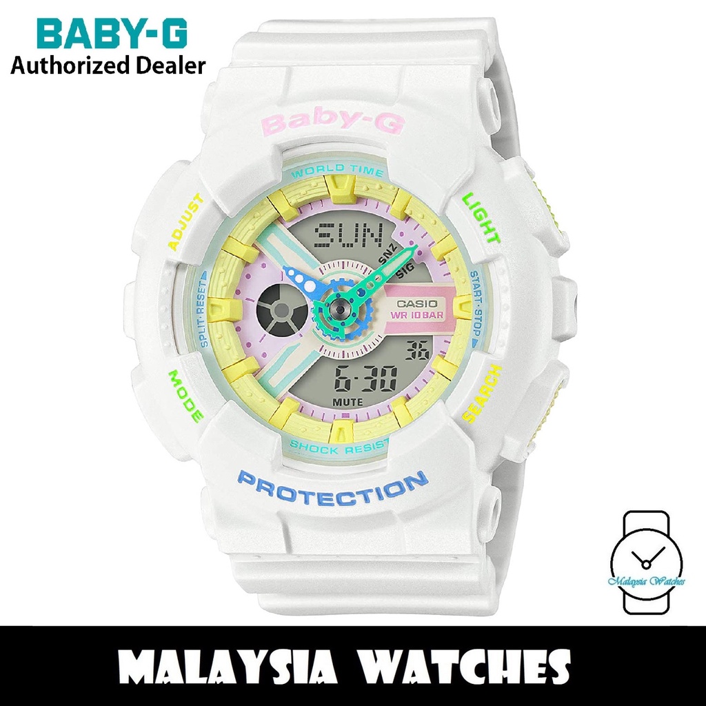 OFFICIAL WARRANTY) Casio Baby-G BA-110TM-7A Decora Style Analog