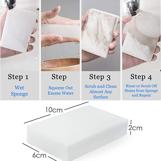 50PCS Nano Magic Cleaning Sponge Magic Eraser Sponges Strong ...