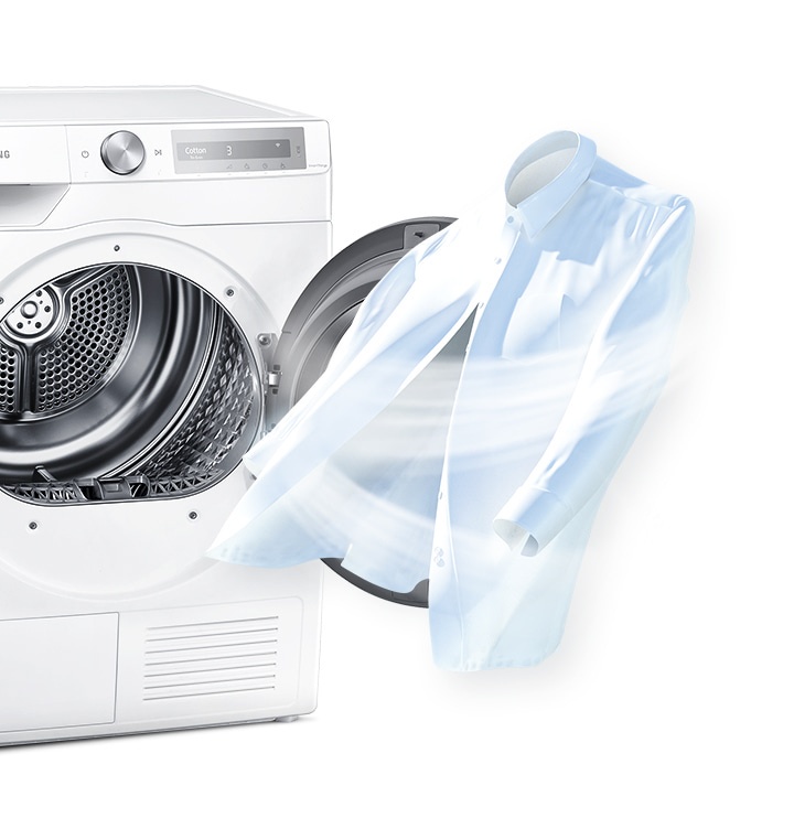 Samsung 9kg Heat Pump Dryer With AI Control (9kg) SAM-DV90T6240LH ...