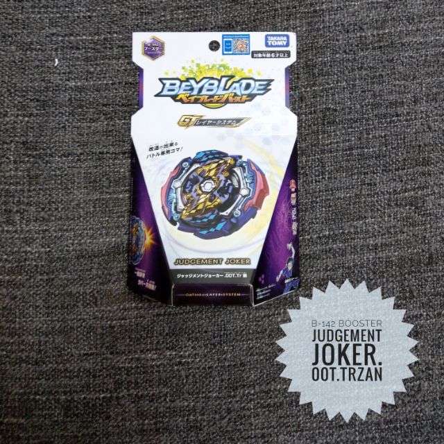 Takara Tomy Beyblade Burst B-142 Booster Judgment Joker .00T.TR – Offizielles Beyblade-Set Für Kinder Ab 6 Jahren