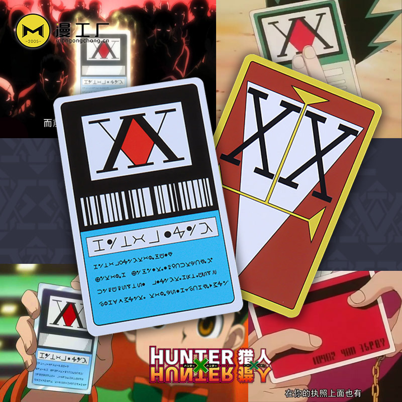 Hunter X Hunter License Card GING FREECSS Japan Anime HxH PVC Card ...