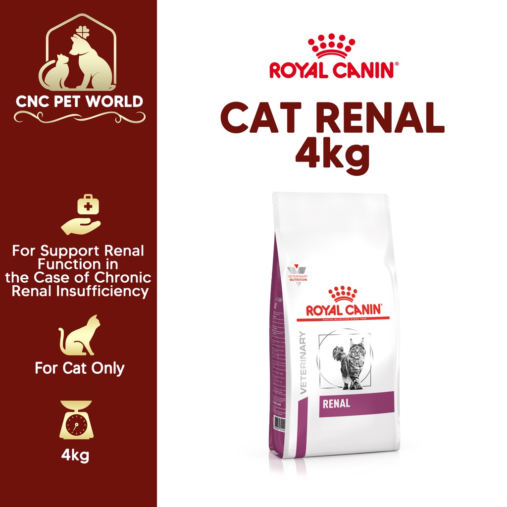 【ROYAL CANIN】 CAT RENAL 4KG | Dry Cat Food | Shopee Malaysia