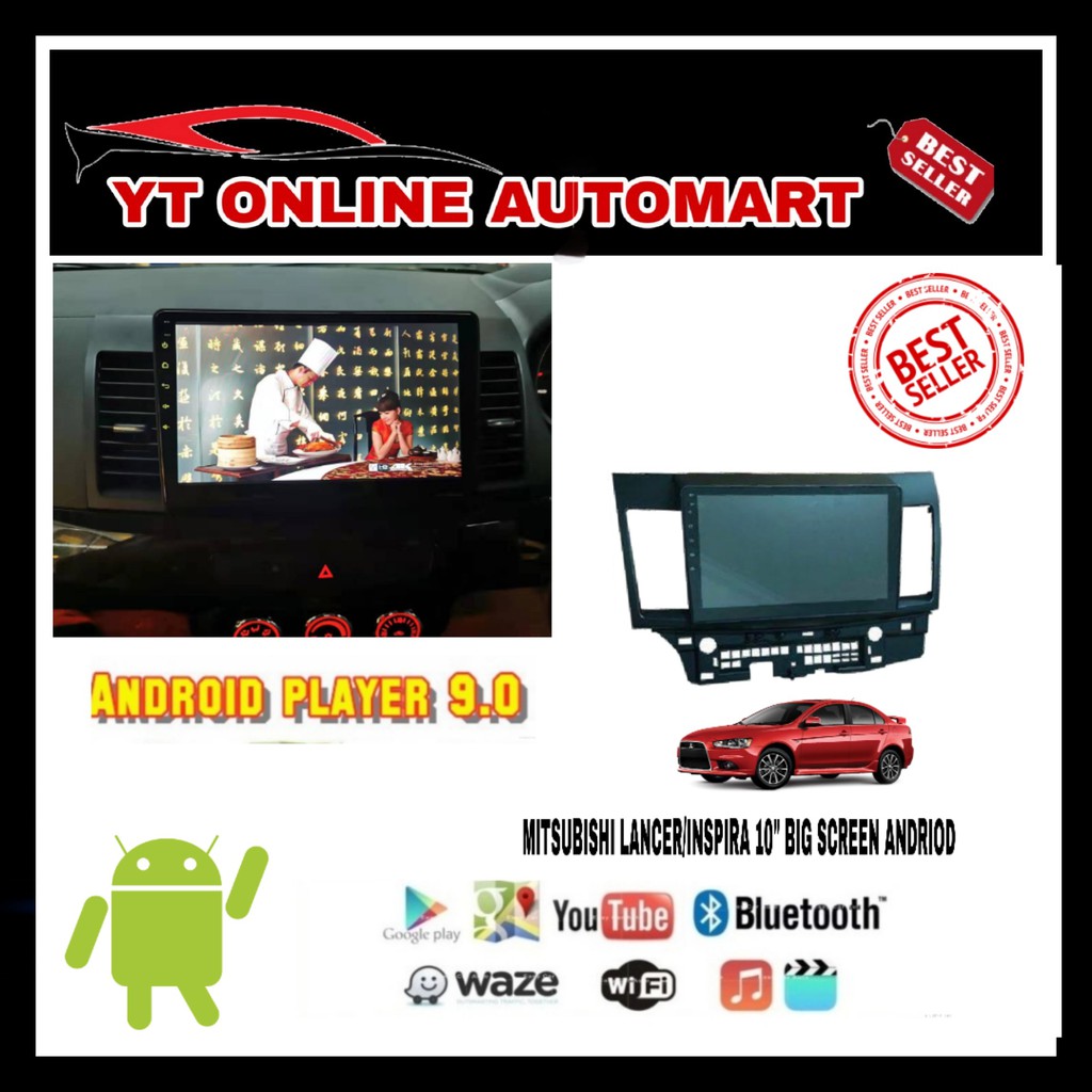 ANDRIOD PLAYER 10 INCH 2.5D FULL HD SCREEN WITH PLAYER CASING ...