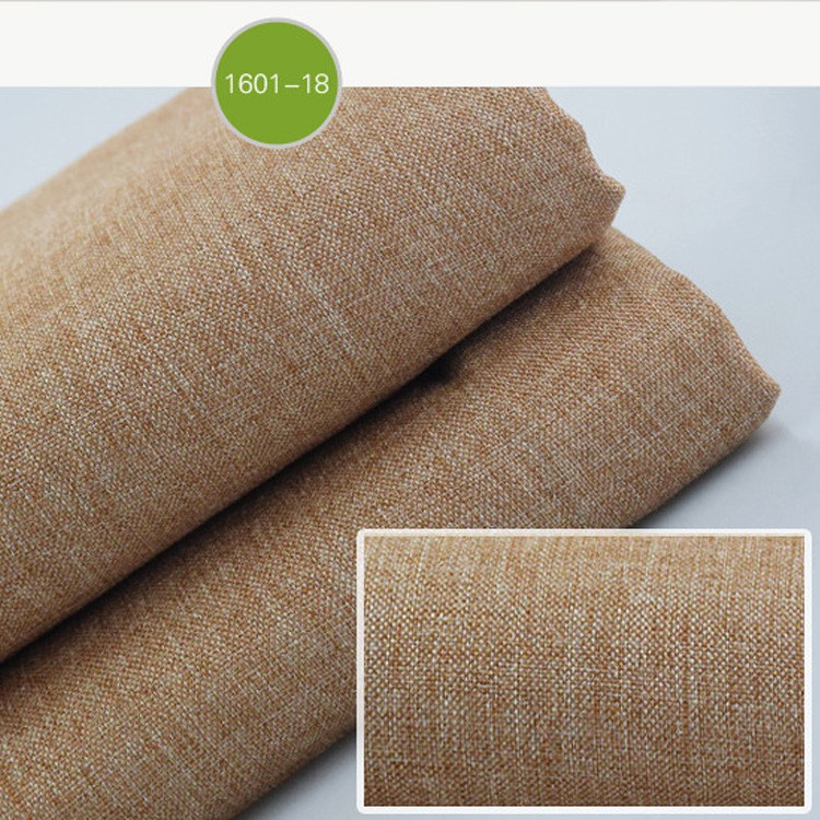 Plain color cotton linen fabric/kain diy cotton linen cloth (A18)