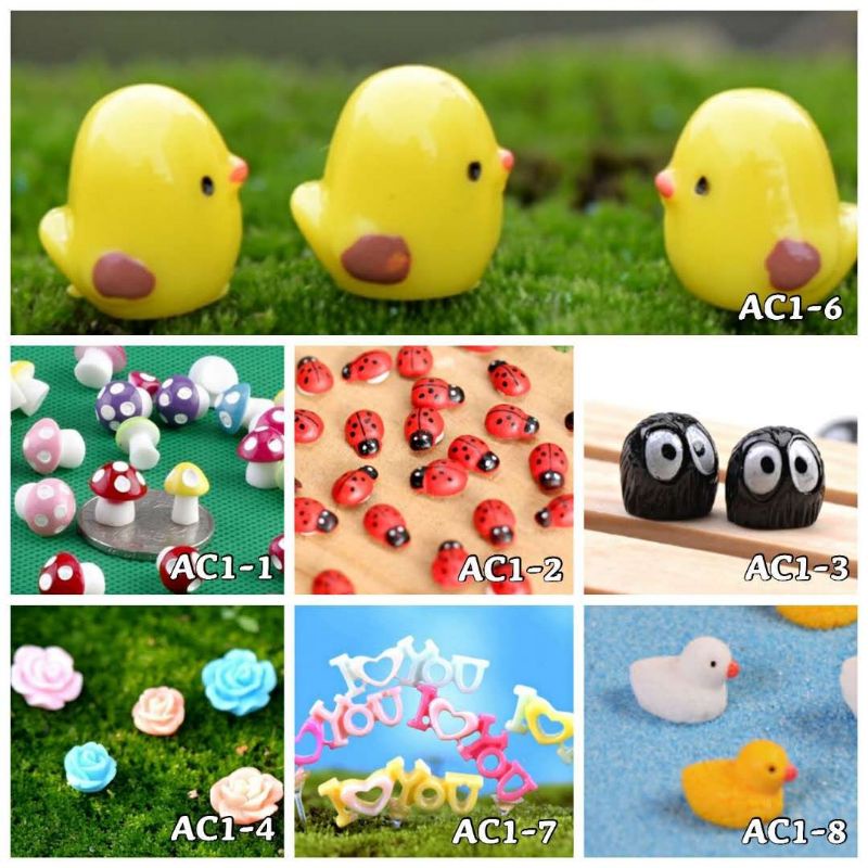 AC1 Mini Tale Buddies｜Dreamland Patung Set ｜梦境小人偶组（3件装）迷你故事娃娃组 | Shopee ...