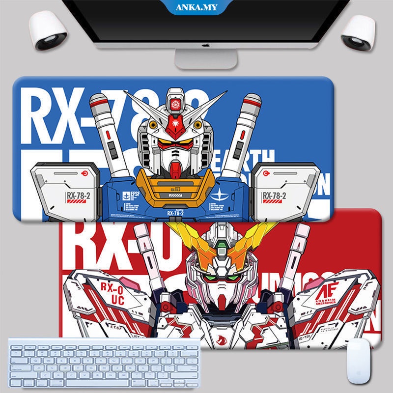 Gundam Mouse Pad Large Anime Gundam Gaming Gaming Keyboard Pad Mobile