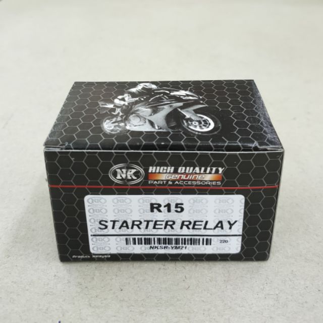 STARTER RELAY - YAMAHA - YZF-R15 (NK) | Shopee Malaysia
