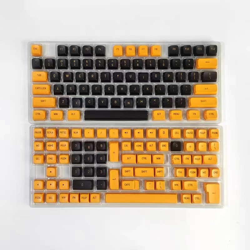 Red Samurai Darth Vader black gold two-color double shot pbt injection ...