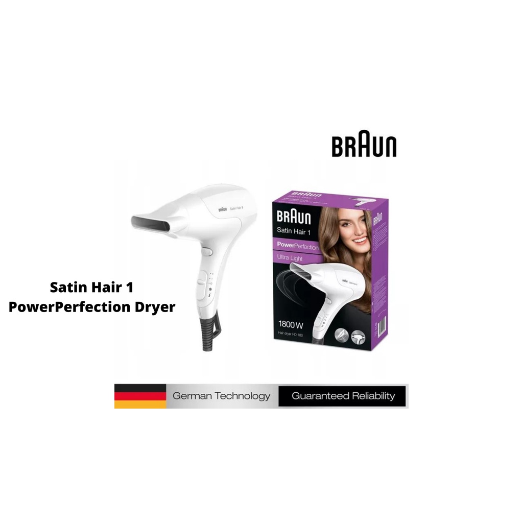 Braun satin shop hair 1 hd180