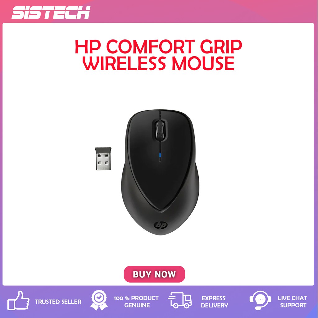 HP Comfort Grip Wireless Mouse 