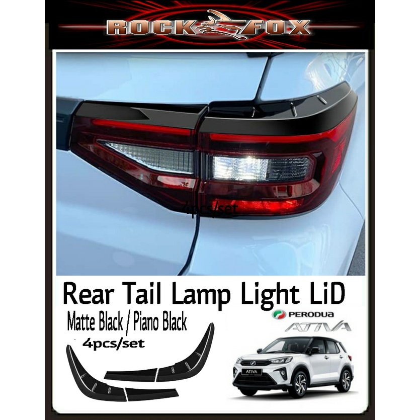 Perodua Ativa Car Rear Tail Lamp Light Lid Cover Sportivo Design ...