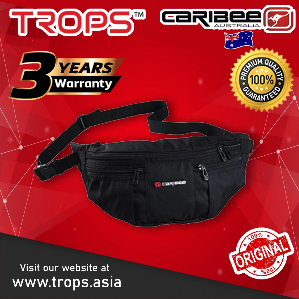 AUS Imported Caribee Aspen Men Women Waterproof Water Resistant Outdoor Travel Casual Fashion Sport Waist Bag Pouch Shopee Malaysia