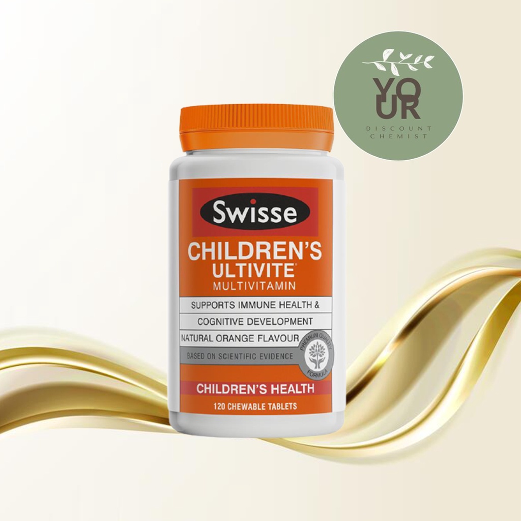 Swisse Children's Ultivite Multivitamin 120 Chewable Tables