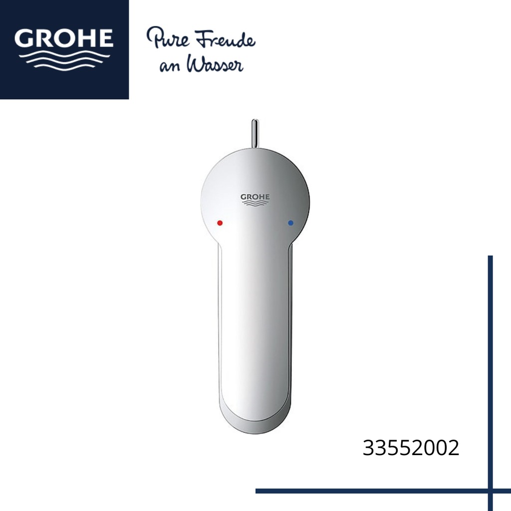 Grohe 33552002 EuroStyle Cosmopolitan Basin Mixer with Pull-Out Waste ...