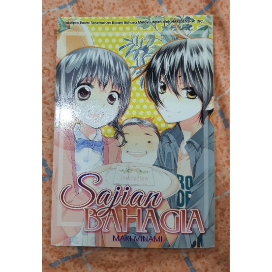 [Preloved komik] Komik Gempak BM: Sajian Bahagia karya Maki Minami ...