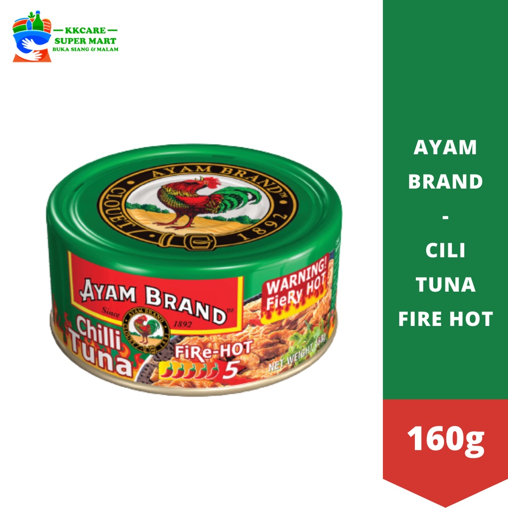 Ayam Brand Cili Tuna Fire Hot (160g) Shopee Malaysia