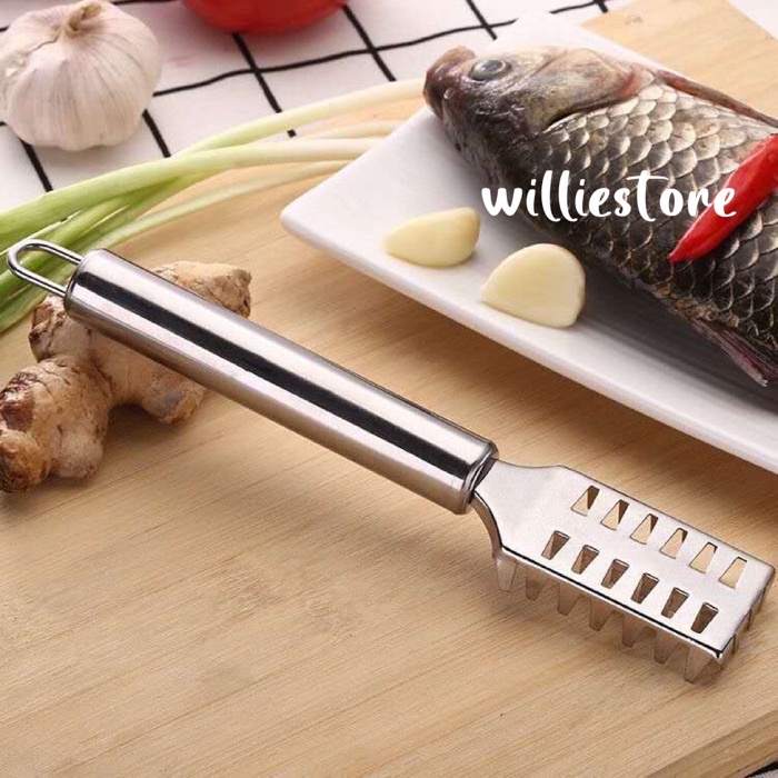 Stainless Steel Fish Scaler Scraper Fish Scales Fish Scale Planer ...