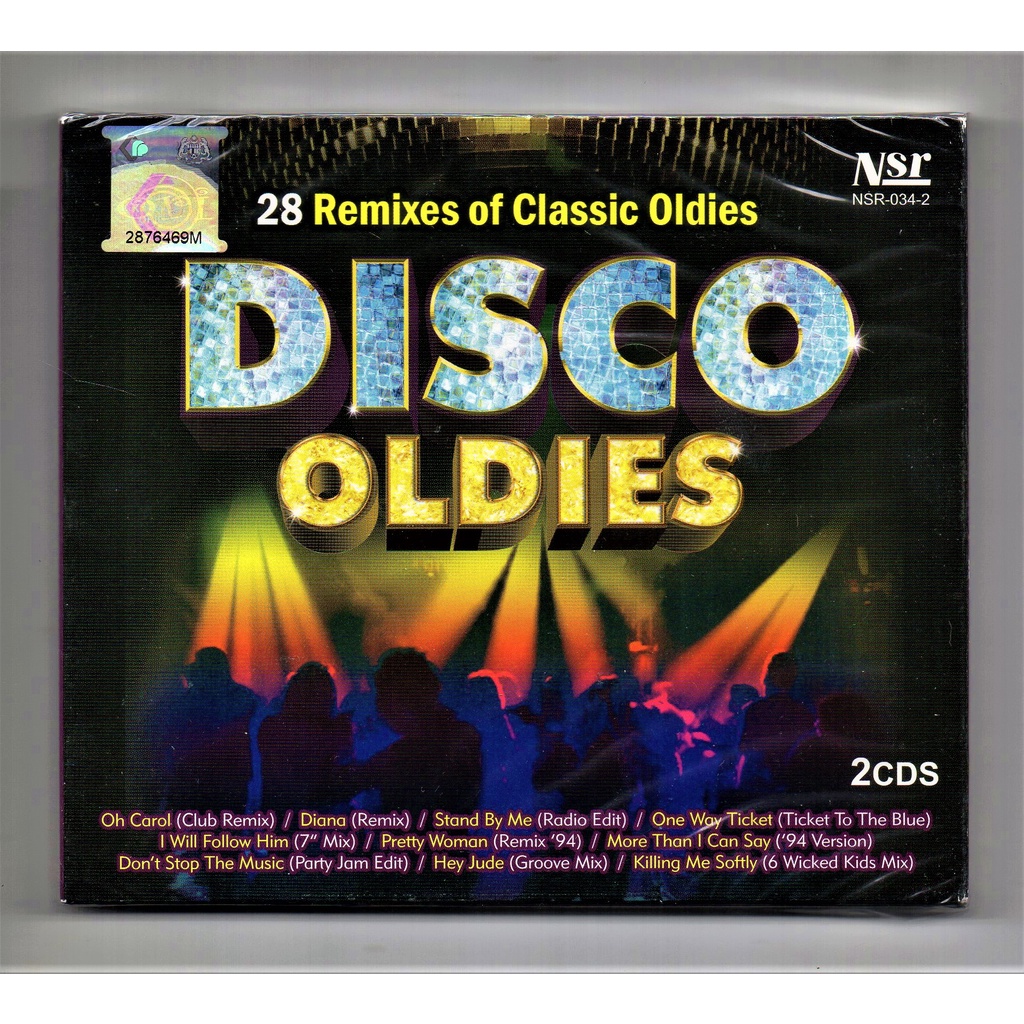 Disco Odies - 28 Remixes Of Classic Oldies ( 2 CD ) | Shopee Malaysia