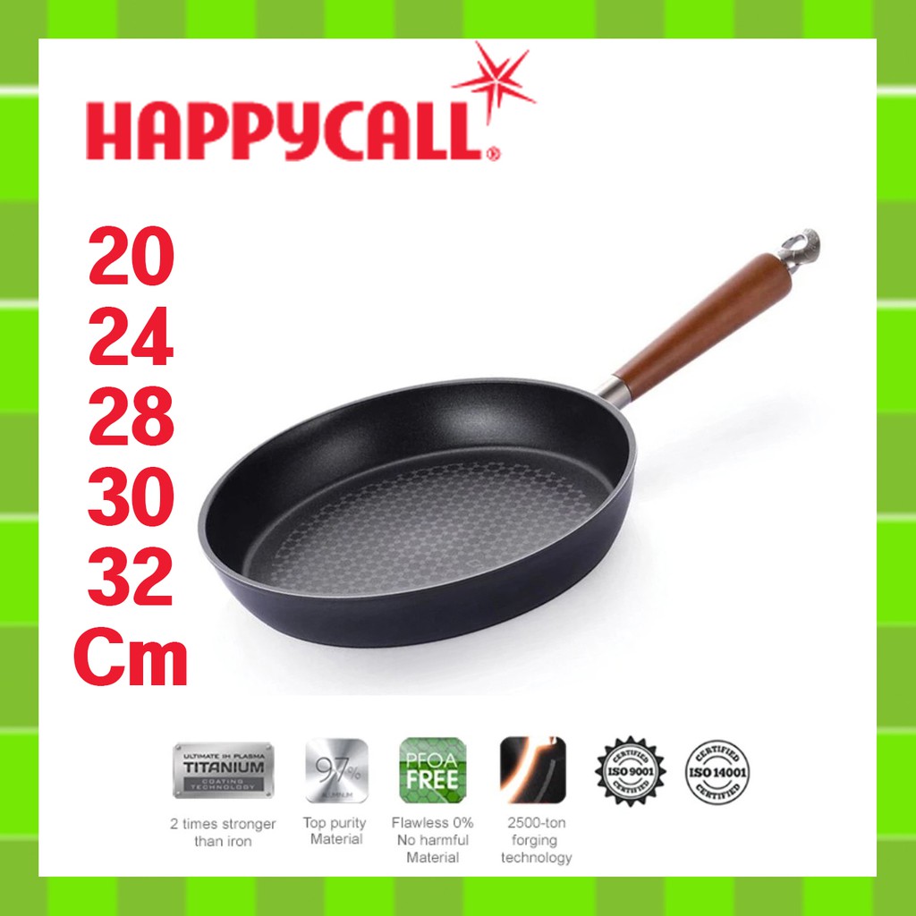 Plasma IH Titanium Grill Pan 28 cm - Happycall