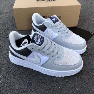 Ready stock New styles gray colors kasut perempuan men women air force 1 sneaker casual board af1 shoe sport running shoes