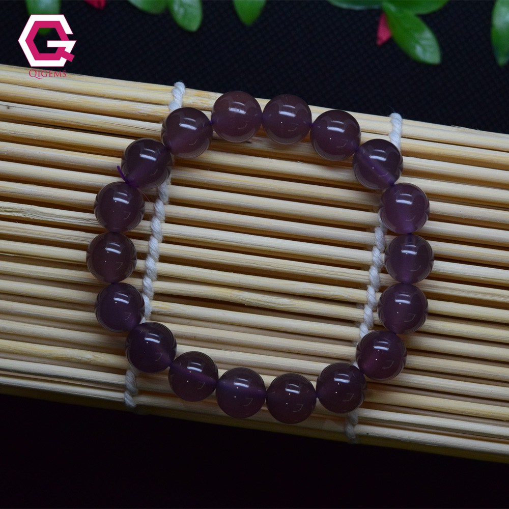 Emperor Purple Agate Beaded Bracelet 帝王紫玛瑙手串 💖Malaysia Ready Stock💖 ...