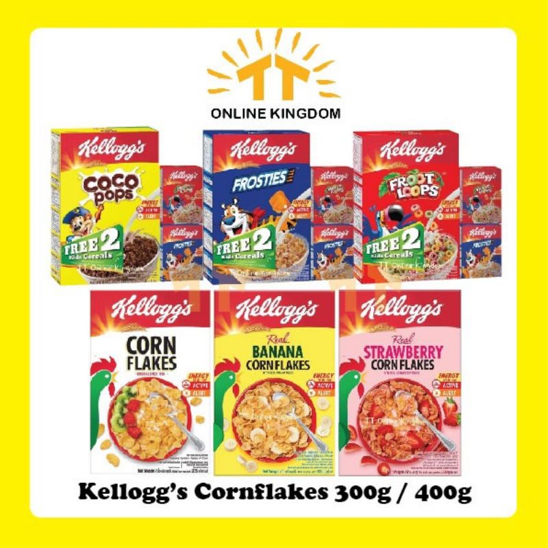 KELLOGG'S BREAKFAST CEREAL ( ASSORTED ) Shopee Malaysia