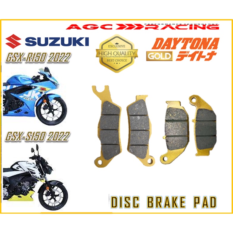 Suzuki Disc Brake Pads Gsx R Gsx S Gold Quality Shopee Malaysia