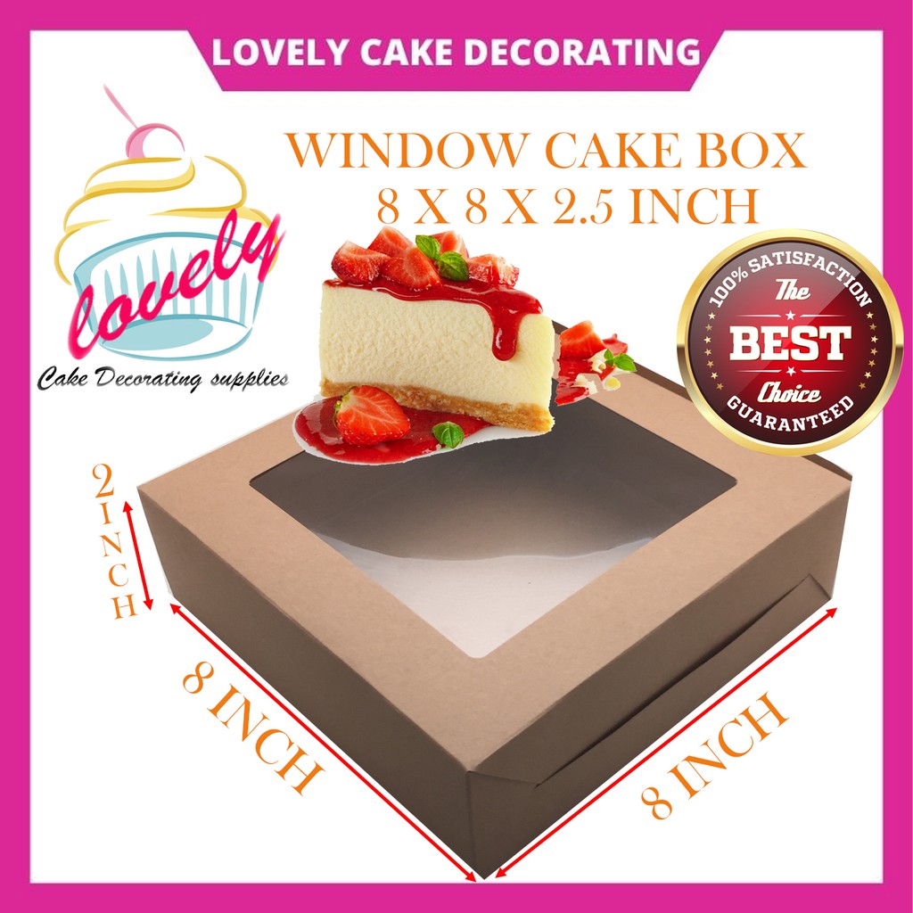 Cake deals box supplier