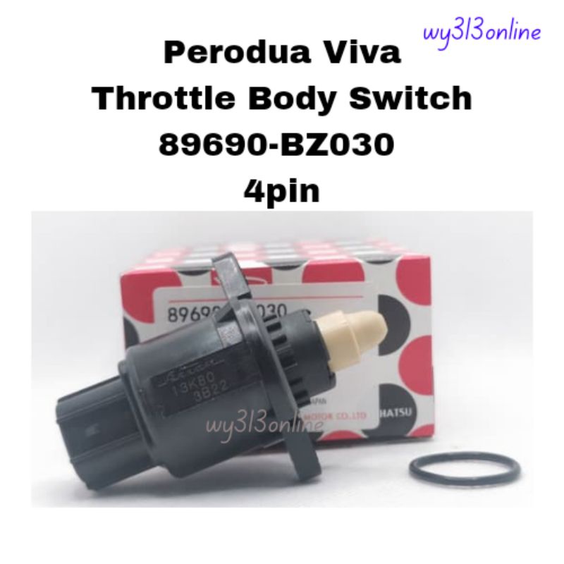 Peroduo Viva Throttle Body Switch 89690BZ030 (1pc) Shopee Malaysia