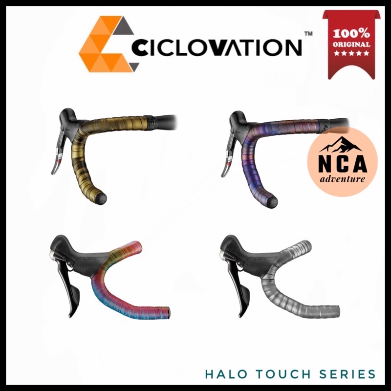 CICLOVATION PREMIUM HALO TOUCH SERIES BAR TAPE Road Bike Handlebar