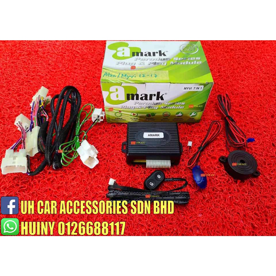 Perodua alza 20142018 (6 IN 1 FUNCTION) auto brake lock side mirror