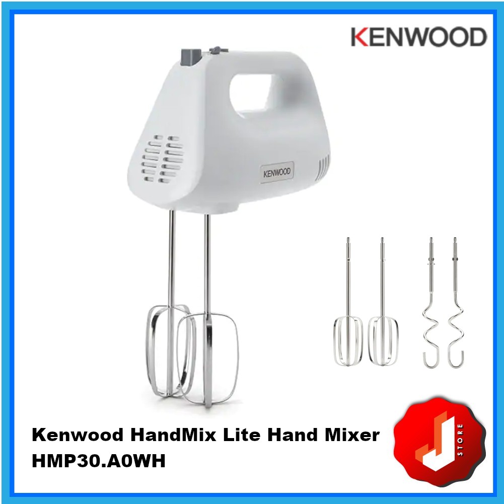 Kenwood HandMix Lite 450W Hand Mixer HMP30.A0WH Shopee Malaysia