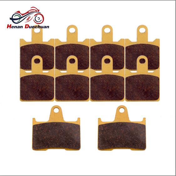 ASDL Motorcycle Front Rear Brake Pads Set for Kawasaki GTR 1400 ZG 1400 ...