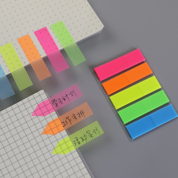 Latest Post-it Loose-leaf Label Stickers Transparent Instruction ...