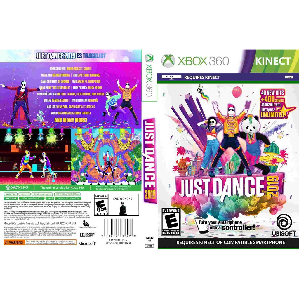 Xbox 360 just clearance dance 2019