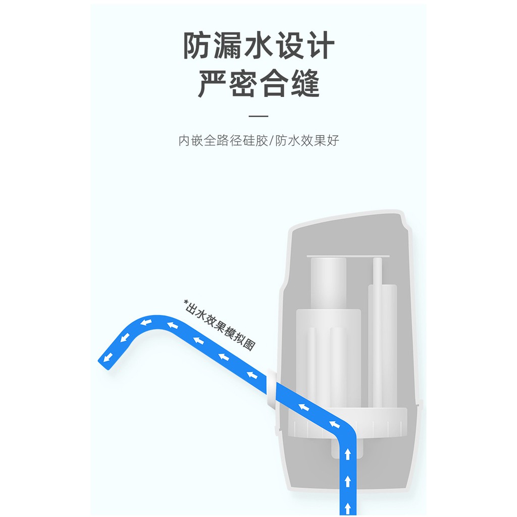 USB Charging Electric Smart Rechargeable Water Dispenser Pump | Shopee ...