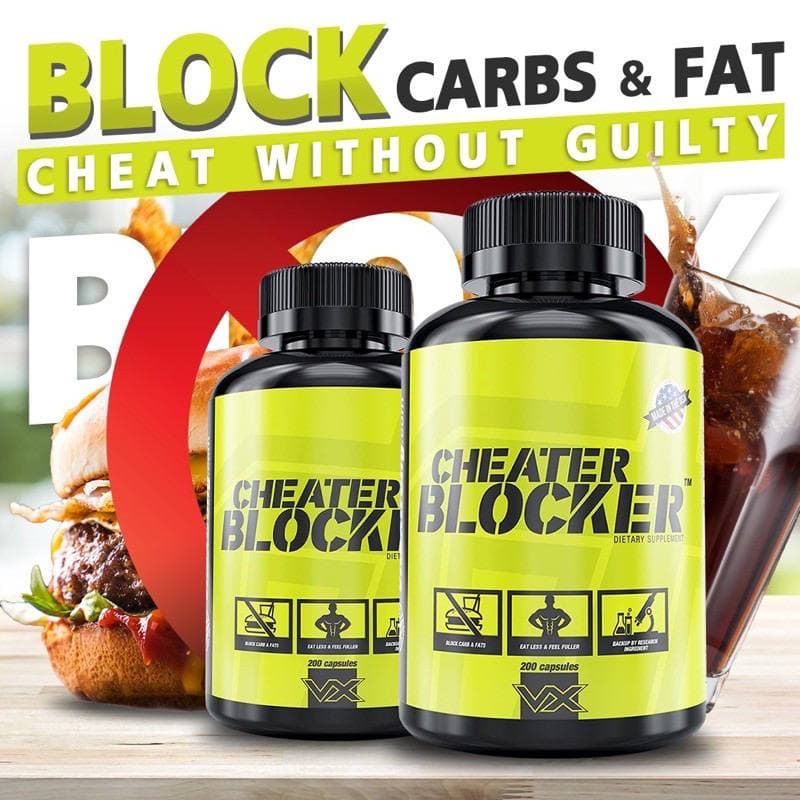 🔥PROMOTION🔥 VITAXTRONG CHEATER BLOCKER (FAT & CARB BLOCKER) SUPLEMEN