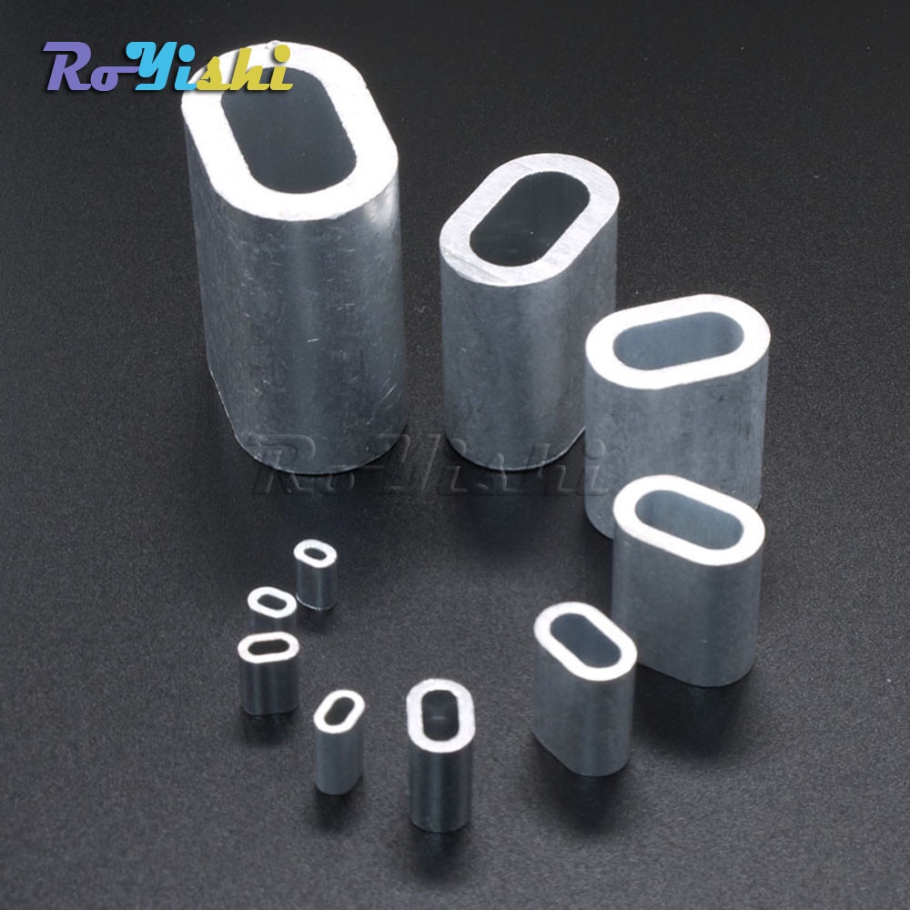 Aluminum Cable Crimp Sleeve Cable Ferrule Stop for Snare Wire Rope Clip