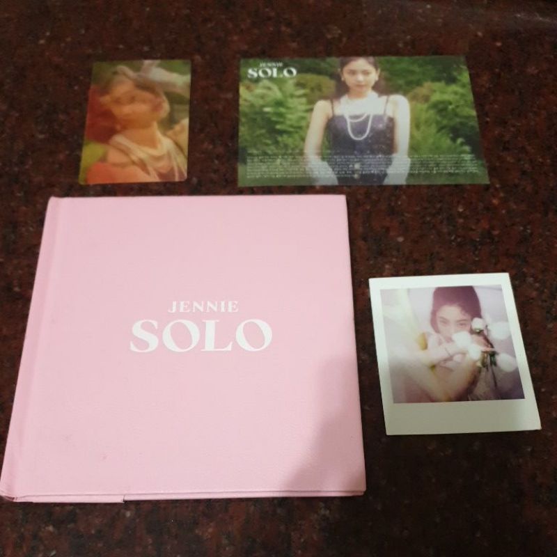 2024 jennie ktown4u pob photocard solo video call blackpink DOUBLE SIDED