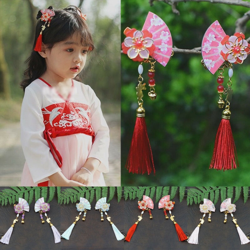 DIY handmade tassel hair accessories adult children Chinese style