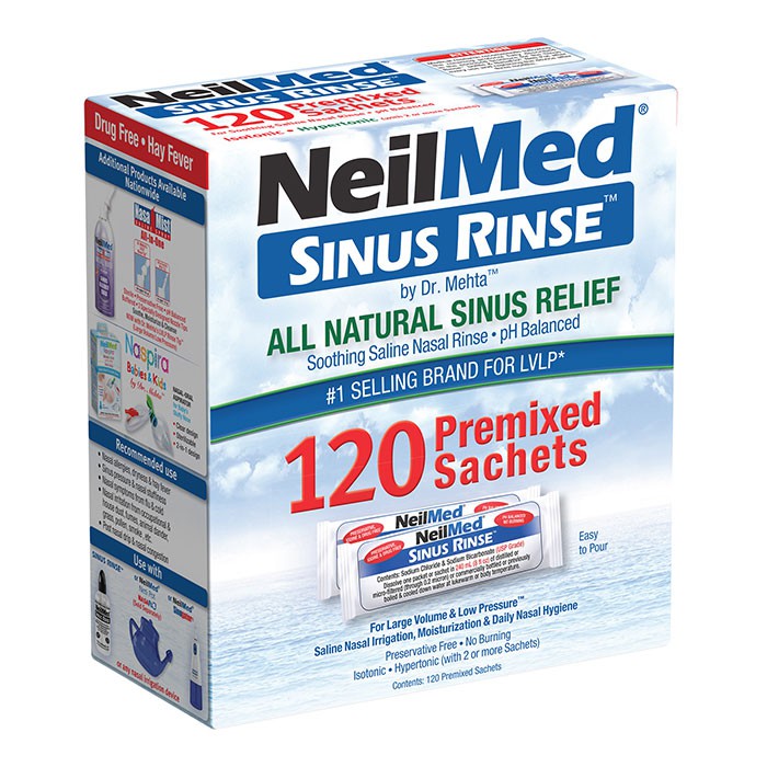 NEILMED SINUS RINSE PREMIXED SACHET 120S | Shopee Malaysia
