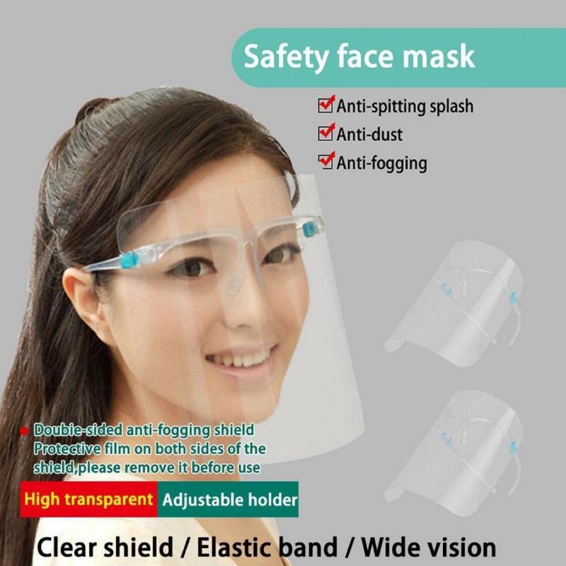 Face Shield Protective Isolation Mask 5pcs Per Set Shopee Malaysia 5447