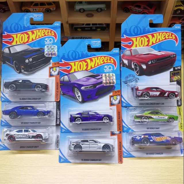 HOT WHEELS DODGE SERIES | Original Mattel Dodge Dart | Shopee Malaysia