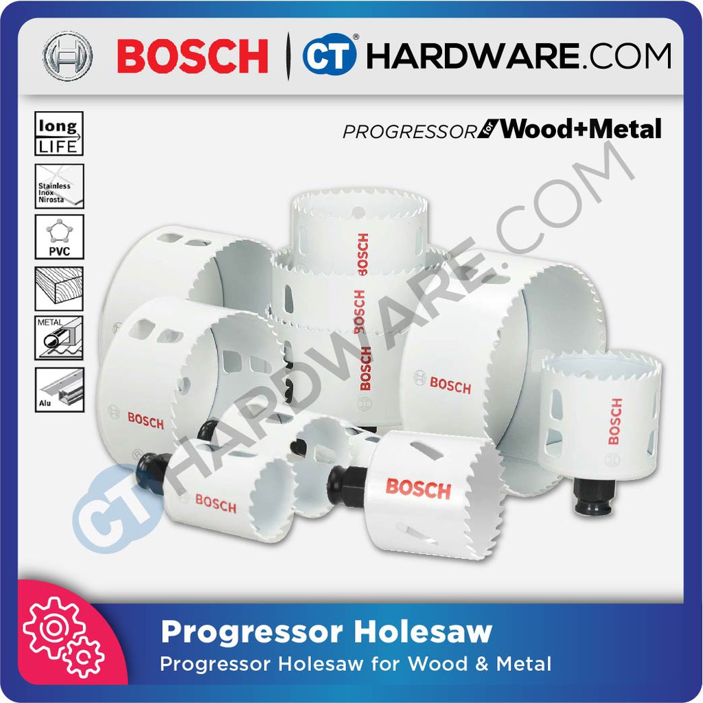 Bosch Progressor Holesaw for Wood & Metal (1 PC) | Shopee Malaysia