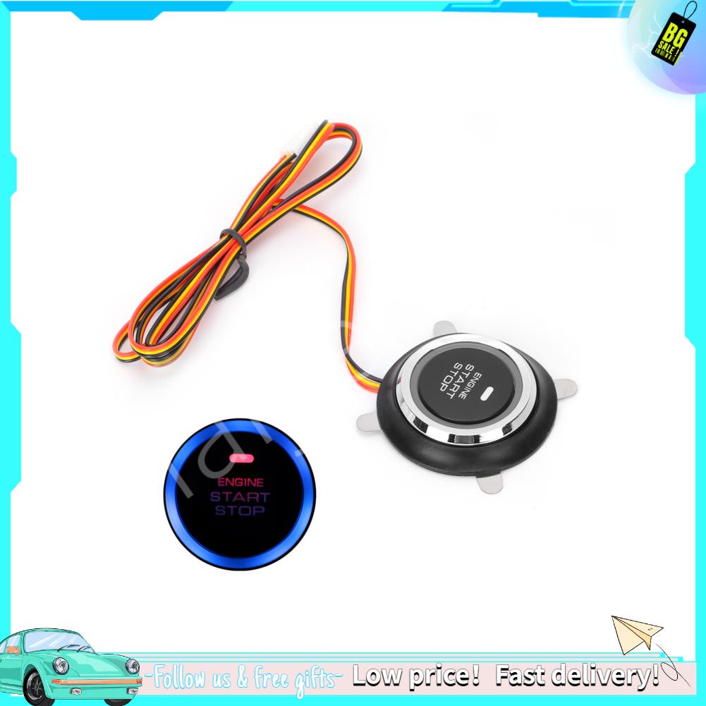 Haiji car accessories keyless start button 12V Engine Start Stop Push ...