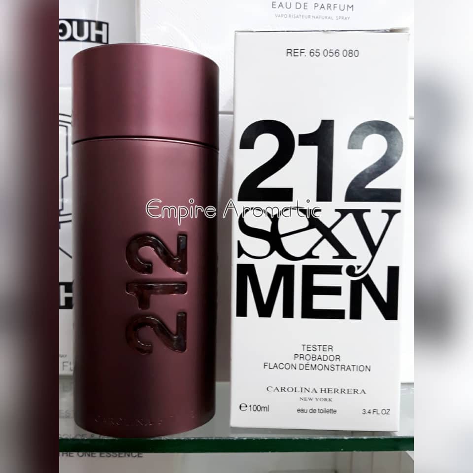 Tester 212 Sexy Man 100 Ml EDT By Carolina Herrera, 58% OFF