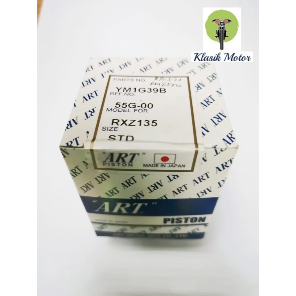 YAMAHA RXZ Piston Only Original Japan ART Shopee Malaysia