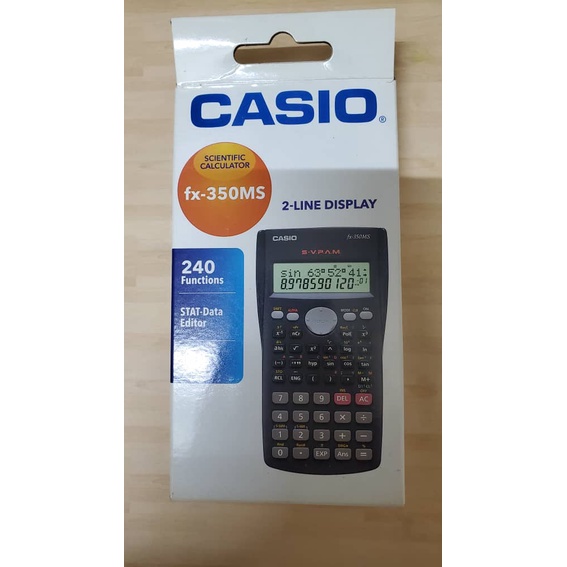 Genuine Casio FX-350MS Scientific Calculator (Used) | Shopee Malaysia