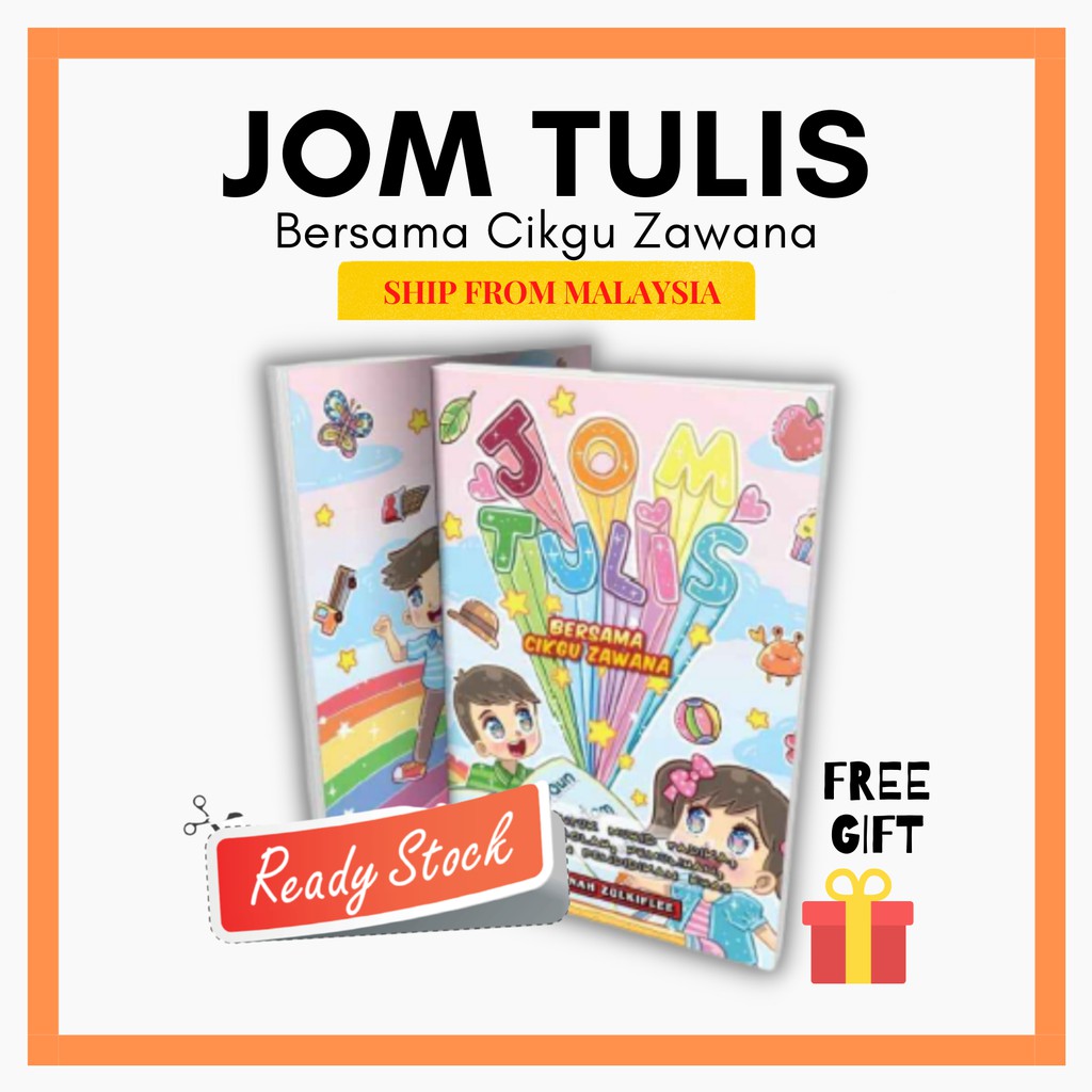 READY STOCK JOM TULIS & JOM BACA 2023 CIKGU ZAWANA Set Membaca Pra ...