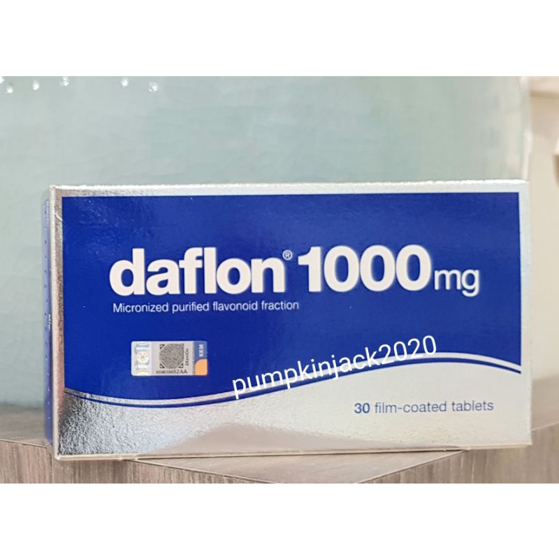 Daflon 1000mg Tablet 30s' (Exp:08/2025) | Shopee Malaysia